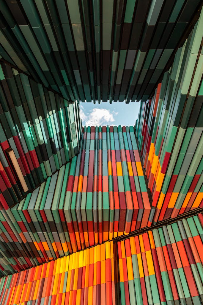 Photo Of A Colorful Ceiling